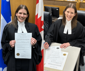 Lawyer Chelsea Smith Called to the Bar in Quebec - McKenzie Lake ...